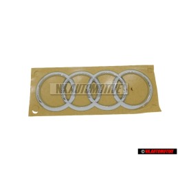 Audi Original Anillos Trasero Simbolo Insignia Emblema Cromo - 4G9853742 2ZZ