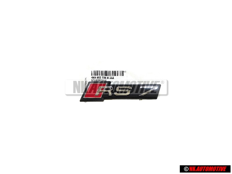 Audi Original RS7 Frente Rotulo Insignia Emblema - 4K8853736B 2ZZ