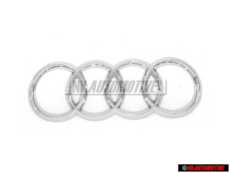 Audi Original Anillos Trasero Simbolo Insignia Emblema Cromo - 4K8853742 2ZZ
