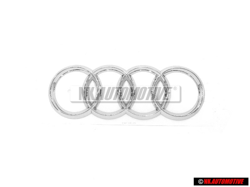 Audi Original Anillos Trasero Simbolo Insignia Emblema Cromo - 8T0853742B 2ZZ