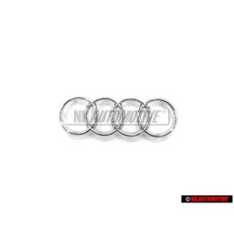 Audi Original Anillos Frente Simbolo Insignia Emblema Cromo - 8J0853605B 2ZZ