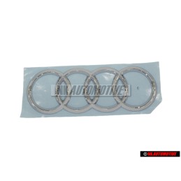 Audi Original Anillos Trasero Simbolo Insignia Emblema Cromo - 8W6853742 2ZZ