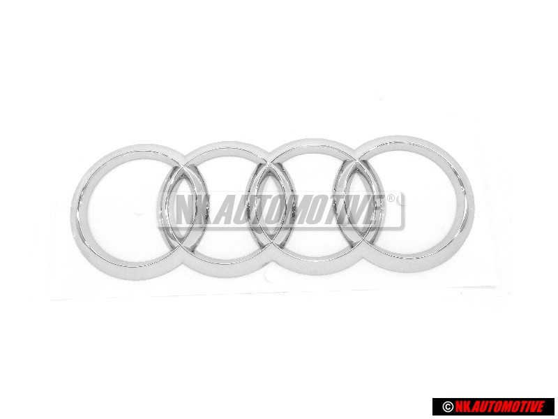 Audi Original Anillos Trasero Simbolo Insignia Emblema Cromo - 8P0853742A 2ZZ