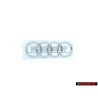 Audi Original Anillos Trasero Simbolo Insignia Emblema Cromo - 420853742 2ZZ