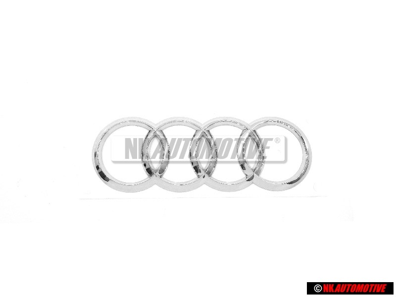 Audi Original Anillos Trasero Simbolo Insignia Emblema Cromo - 4H0853742A 2ZZ