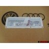Audi Original TT RS Trasero Rotulo Insignia Emblema Cromo Rojo - 8J0853735A 2ZZ