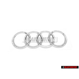 Audi Original Anillos Trasero Simbolo Insignia Emblema Cromo - 8J0853742A 2ZZ