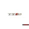 Audi Original TT RS Trasero Rotulo Insignia Emblema Cromo Rojo - 8S0853740 2ZZ