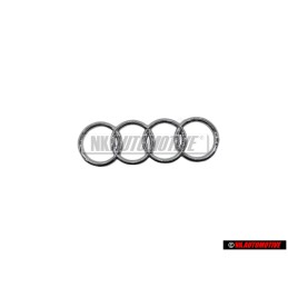 Audi Original Anillos Trasero Simbolo Insignia Emblema Cromo - 8D9853742 2ZZ