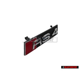 Audi Original RS4 Frente Rotulo Insignia Emblema - 8K0853736D 2ZZ