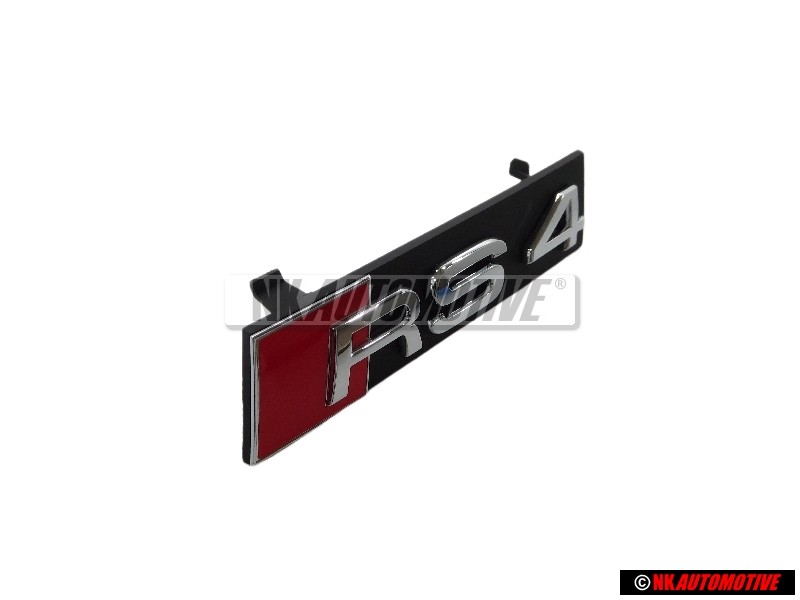 Audi Original RS4 Frente Rotulo Insignia Emblema - 8K0853736D 2ZZ