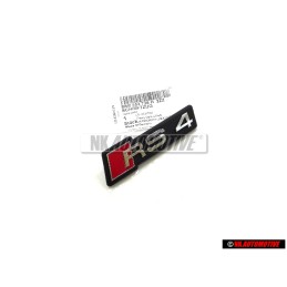 Audi Original RS4 Frente Rotulo Insignia Emblema - 8W0853736H 2ZZ