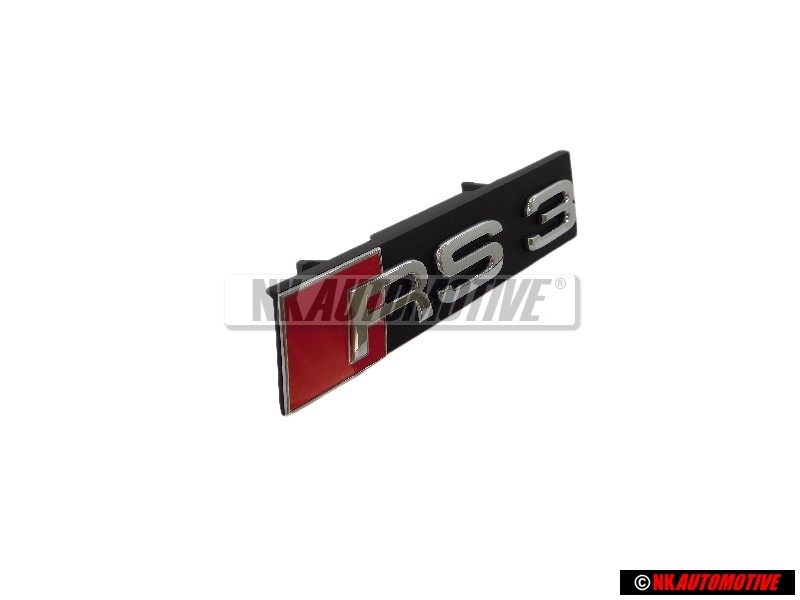 Audi Original RS3 Frente Rotulo Insignia Emblema - 8V4853736 2ZZ