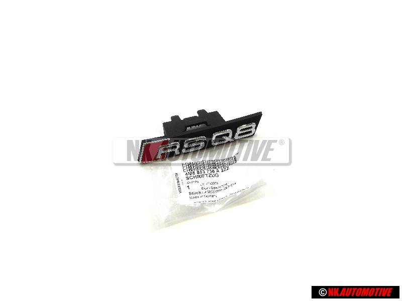 Audi Original RSQ8 Frente Rotulo Insignia Emblema - 4M8853736A 2ZZ