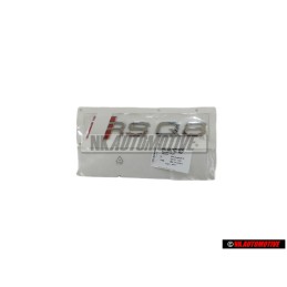 Audi Original RSQ8 Trasero Rotulo Insignia Emblema Cromo Rojo - 4M8853740 2ZZ