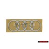 Audi Original Anillos Trasero Simbolo Insignia Emblema Cromo - 8U0853742 2ZZ