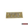 Audi Original Anillos Trasero Simbolo Insignia Emblema Cromo - 4H0853742B 2ZZ