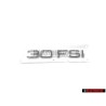 Audi Original 30 FSI Trasero Rotulo Insignia Emblema Cromo - 4H0853744 2ZZ