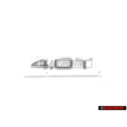 Audi Original 4.0T Trasero Rotulo Insignia Emblema Cromo - 4H0853743G 2ZZ
