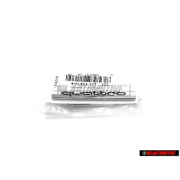 Audi Original QUATTRO Trasero Rotulo Insignia Emblema Cromo - 4H0853737 2ZZ