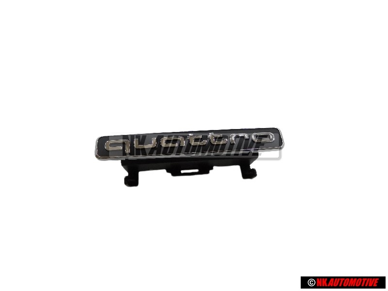 Audi Original QUATTRO Frente Rotulo Insignia Emblema - 4N0853736 2ZZ