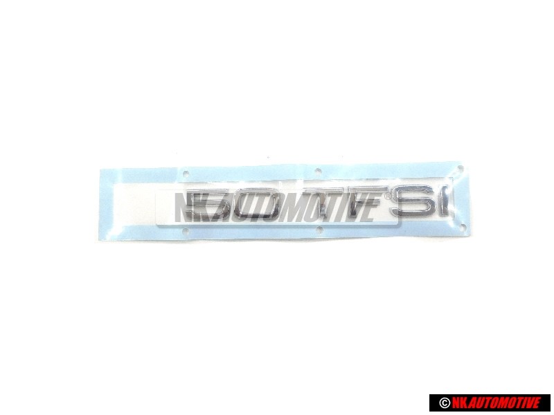 Audi Original 50 TFSI Trasero Rotulo Insignia Emblema Cromo - 4G0853744C 2ZZ