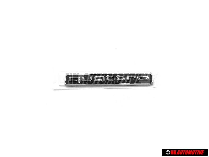 Audi Original QUATTRO Trasero Rotulo Insignia Emblema - 4G0853737 2ZZ