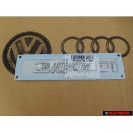 Audi Original 2.0 TDI Trasero Rotulo Insignia Emblema Cromo - 8P0853743G 2ZZ