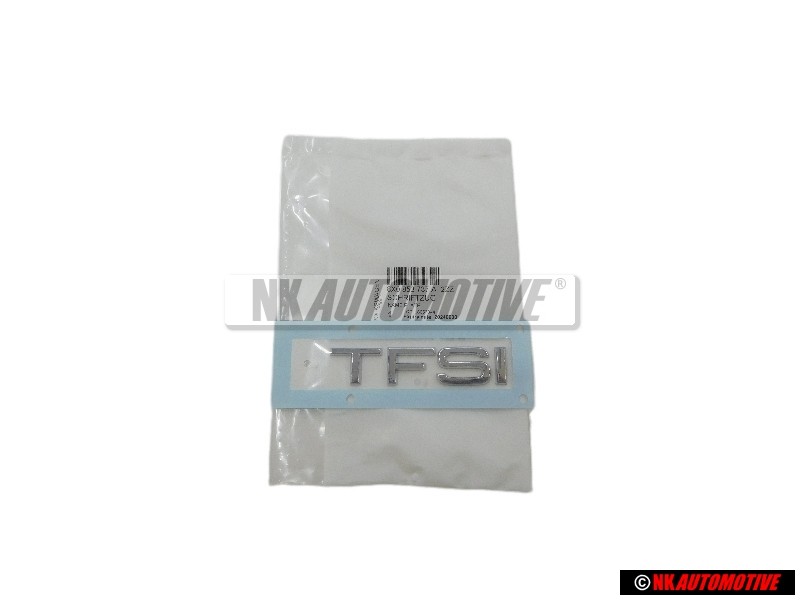 Audi Original TFSI Trasero Rotulo Insignia Emblema Cromo - 8X0853737A 2ZZ