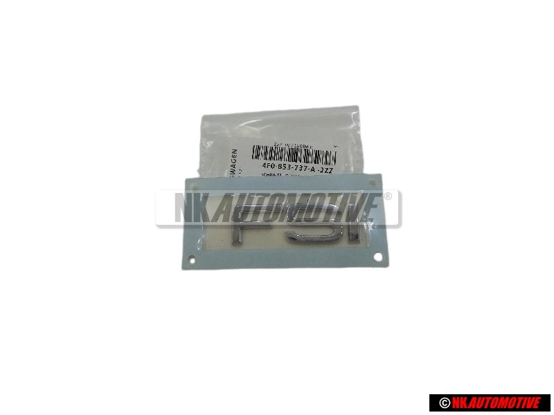 Audi Original FSI Trasero Rotulo Insignia Emblema Cromo - 4F0853737A 2ZZ