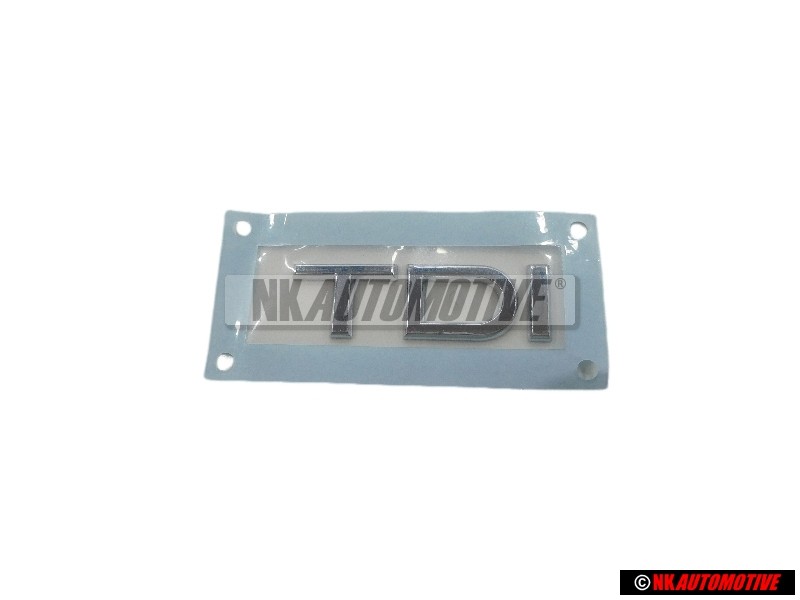 Audi Original TDI Trasero Rotulo Insignia Emblema Cromo - 8J0853737 2ZZ