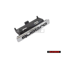 Audi Original QUATTRO Frente Rotulo Insignia Emblema Cromo - 4G0853736 2ZZ