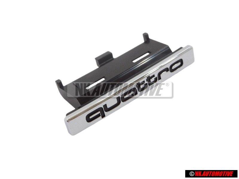 Audi Original QUATTRO Frente Rotulo Insignia Emblema Cromo - 4G0853736 2ZZ