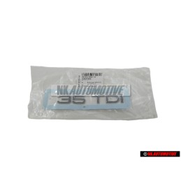 Audi Original 35 TDI Trasero Rotulo Insignia Emblema Cromo - 8K0853744D 2ZZ