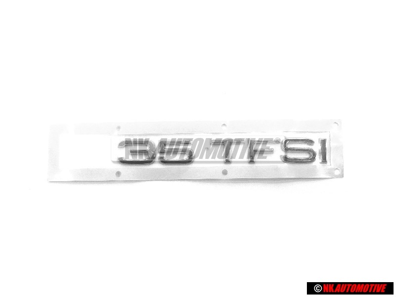 Audi Original 35 TFSI Trasero Rotulo Insignia Emblema Cromo - 8K0853744A 2ZZ