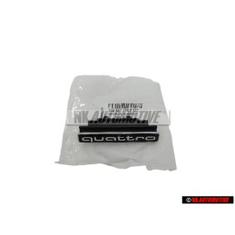Audi Original QUATTRO Frente Rotulo Insignia Emblema - 4G0853736F 2ZZ