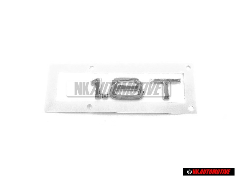 Audi Original 1.8T Trasero Rotulo Insignia Emblema Cromo - 8H0853743B 2ZZ
