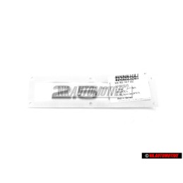 Audi Original 2.5 TDI Trasero Rotulo Insignia Emblema Cromo - 8H0853743F 2ZZ