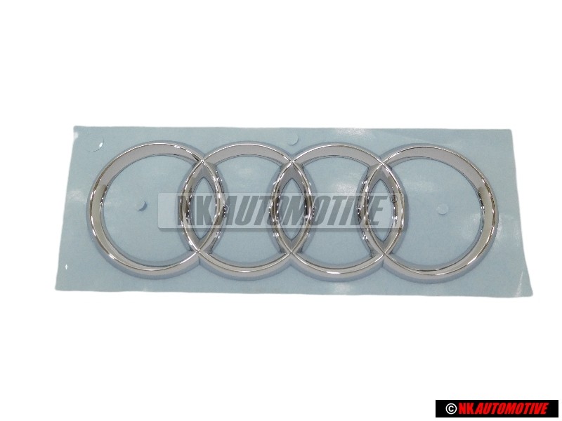 Audi Original Anillos Trasero Simbolo Insignia Emblema Cromo - 8K9853742 2ZZ