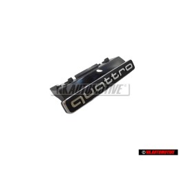Audi Original QUATTRO Frente Rotulo Insignia Emblema - 8W0853736B 2ZZ