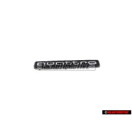Audi Original QUATTRO Frente Rotulo Insignia Emblema - 8W9853736 2ZZ