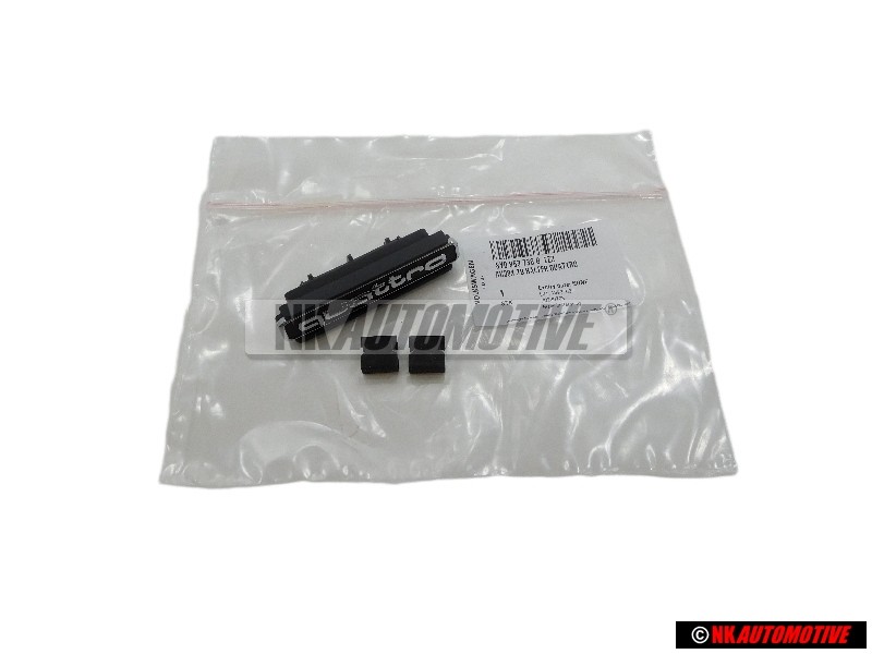 Audi Original QUATTRO Frente Rotulo Insignia Emblema - 8Y0853736B 2ZZ