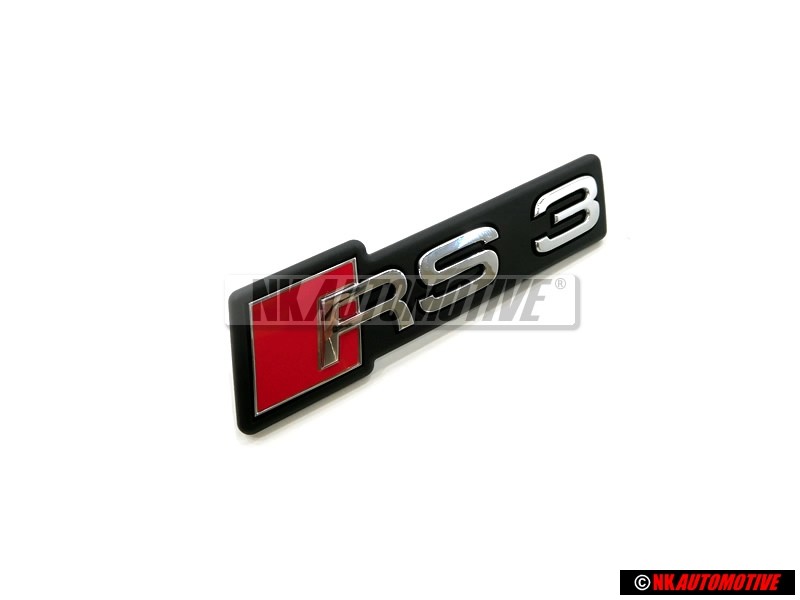 Audi Original RS3 Frente Rotulo Insignia Emblema - 8Y0853736A 2ZZ