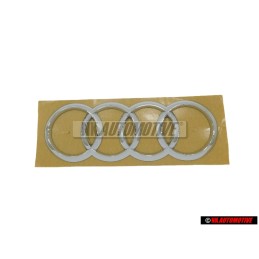 Audi Original Anillos Trasero Simbolo Insignia Emblema Cromo - 8Y4853742 2ZZ