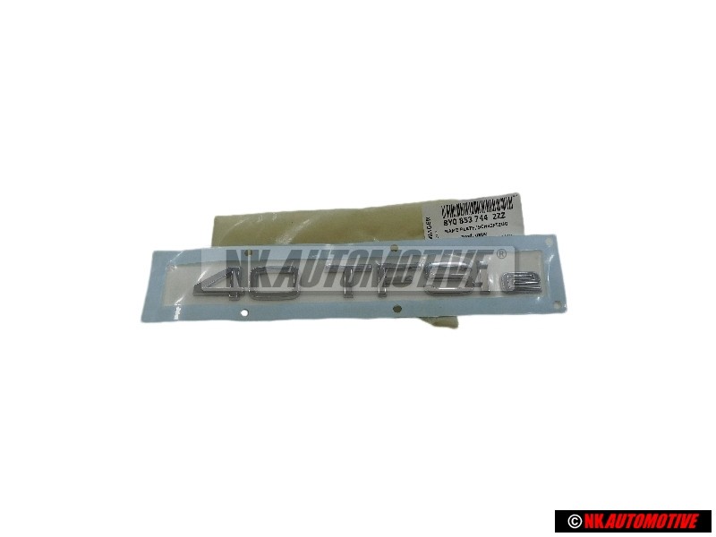 Audi Original 40 TFSI E Trasero Rotulo Insignia Emblema Cromo - 8Y0853744 2ZZ