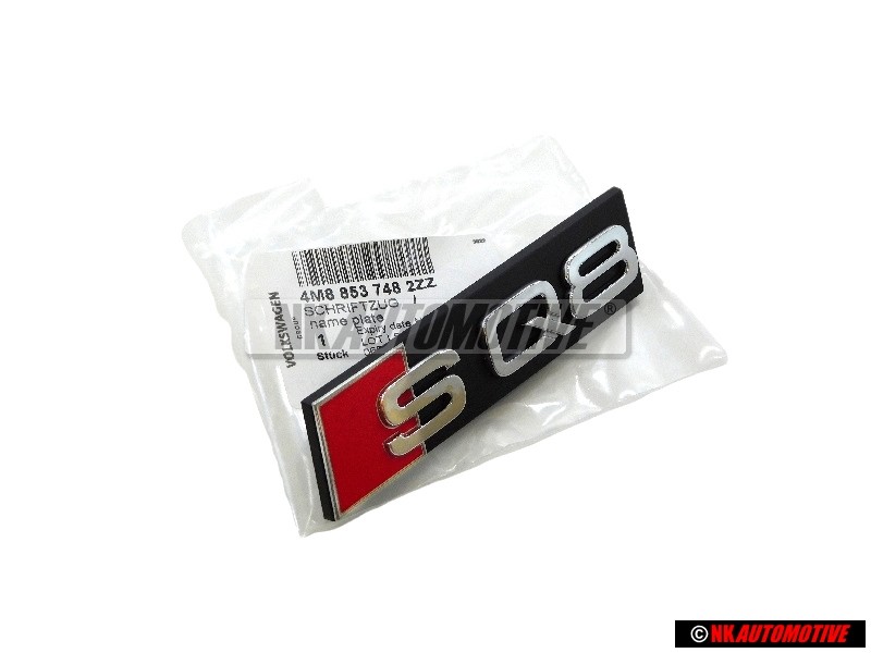 Audi Original SQ8 Frente Rotulo Insignia Emblema - 4M8853748 2ZZ