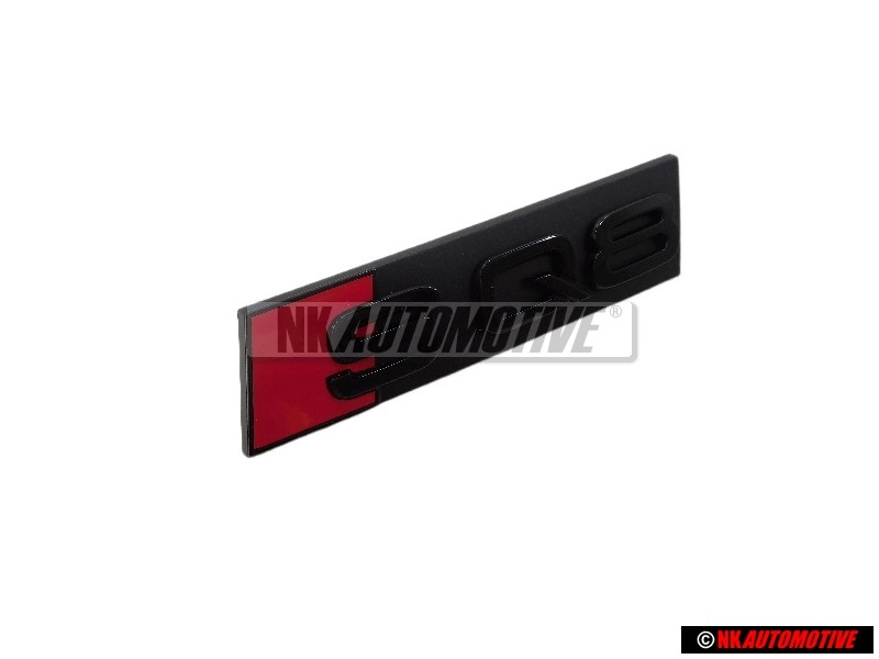 Audi Original SQ8 Frente Rotulo Insignia Emblema Negro Rojo - 4M8853748 T94
