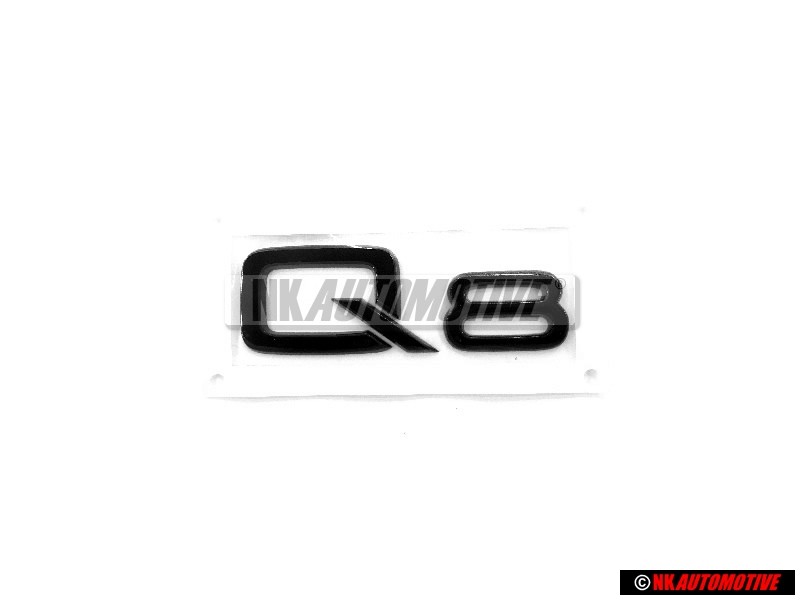 Audi Original Q8 Trasero Rotulo Insignia Emblema Negro - 4M8071803