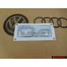 Audi Original Q8 Trasero Rotulo Insignia Emblema Cromo - 4M8853741A 2ZZ
