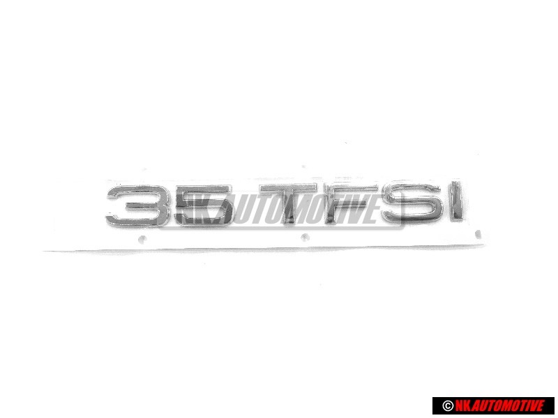 Audi Original 35 TFSI Trasero Rotulo Insignia Emblema Cromo - 8U0853744